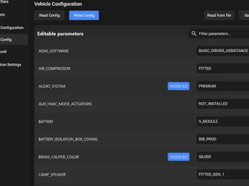By programm "unlink" ECU from vehicle before disassembly, for use on other cars.